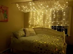 چراغ های رشته ای برای اتاق خواب ، چراغ های پری ، تزئینات عروسی ، چراغ های عروسی ، پرده سبک ، چراغ های آویز ، چراغ های اتاق خواب ، چراغ های LED ، یوتیوب