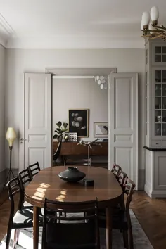 home خانه اشرافی سوئدی: آپارتمان استکهلم با فضای داخلی پیچیده ◾ عکس ◾Ideas◾ D