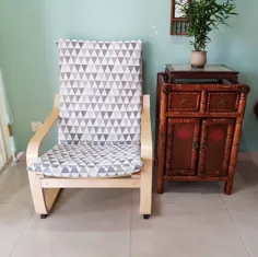 چاپ مثلث جلد کوسن صندلی IKEA Poang |  اتسی
