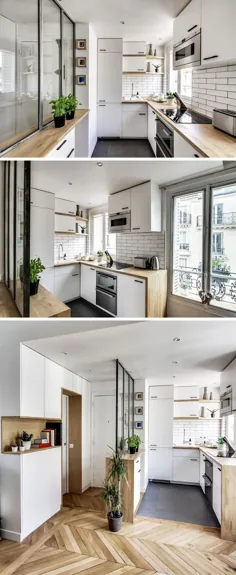 ایده های طراحی آشپزخانه - 14 آشپزخانه ای که از فضای کوچک بیشترین استفاده را می کنند
