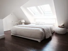 قاب تختخواب بستر چوبی فوق العاده کم پروفیل در افرا جامد - مبلمان اتاق خواب چوبی - مبلمان مدرن- قاب تخت چوبی