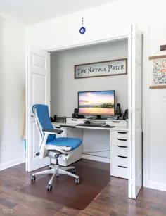Closet-to-Office Makeover - ناوگان پچ