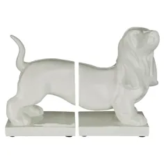 Bookends White Dog خود را توسط Latzio از Latzio بخرید.  تحویل رایگان با سفارشات بالای 50 پوند.