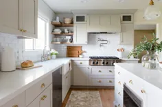 دکوراسیون آشپزخانه - قبل از عکس و تابلوی خلق و خو |  The DIY Playbook
