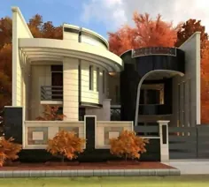 ایده های طراحی برج جلویی خانه - ایده های برتر طراحی بیرونی خانه