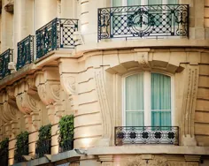 عکس پاریس عکس آپارتمان عکس بالکن پاریسی |  اتسی