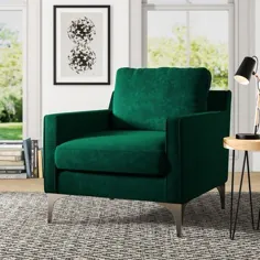 صندلی تختخواب صندلی Elora Lounge: رنگ سبز استکس فارست