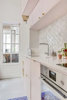 apartment آپارتمان کوچک دارای تیرآهن در پاریس (45 متر مربع) ◾ عکس ◾ ایده ها ◾ طراحی