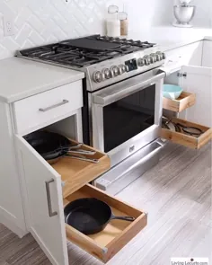 10 ایده سازمان آشپزخانه هوشمند و ذخیره سازی کابینت