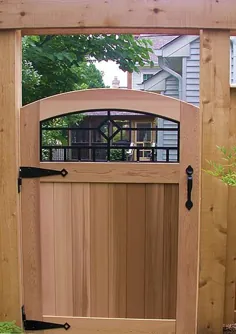 طرح های دروازه چوب برای زیبایی خانه شما