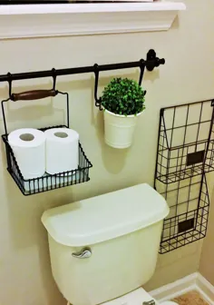 25 ایده نگهدارنده کاغذ توالت که باعث می شود تزئین شما رول شود