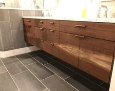 Rustic Bathroom Vanity 50 Reclaimed Barn Wood win / Tin |  اتسی