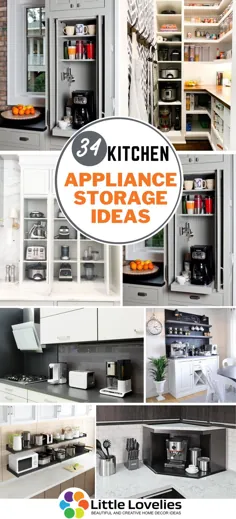 34 ایده برتر برای ذخیره سازی لوازم آشپزخانه