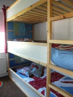 تختخواب سه تخته بچه ها با صرفه جویی در فضا - IKEA Hackers