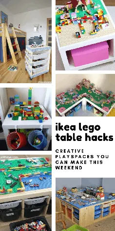میز Genius IKEA LEGO هک شما بچه ها دیوانه خواهید شد