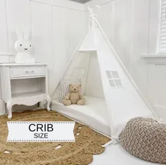 تخت سایبان چادر را در بوم طبیعی - تختخواب بازی کنید