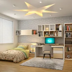 طرح های سقف کاذب برای اتاق خواب شما |  کافه طراحی