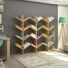 9 ایده زیبا برای طراحی قفسه کتاب • یک بار آجر
