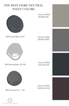 بهترین رنگ های تیره رنگ برای استفاده در فضای داخلی منزل شما
