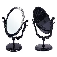 آینه پروانه سیاه گوتیک