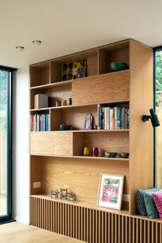 قفسه کتاب آشپزخانه چوب پنبه و تخته سه لا
