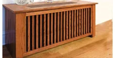 روکش های چوبی سفارشی برای رادیاتورها ، بخاری های تخته ای ، سیستم های PTAC و فن کویل و قفسه های کتاب