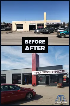 قبل و بعد از بازسازی گاراژ