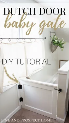 Dutch Door Baby Gate - آموزش DIY