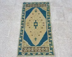 فرش پشمی کوچک فرش اوشاک فرش فرش فرش ترکی |  اتسی