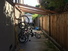 ساخت "Bikeport" ، ذخیره سازی دوچرخه در فضای باز