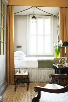 20 اتاق خواب کوچک که از سبک صرف نظر نمی کنند