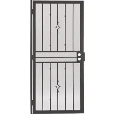 Gatehouse Covington 32-in x 81-in Steel Door Security Door Lowes.com