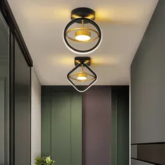لوستر LED مدرن در دالان راهرو چراغ سقفی برای راهرو اتاق خواب رستوران بالکن وسایل روشنایی منزل | لوسترها |  - AliExpress