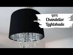 Lightshade لوستر DIY - Makeup Lampshade طبل