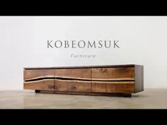 مبلمان Kobeomsuk - پایه تلویزیون Live Edge