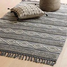 RugCarpet Boho Decor فرش بافت دار فرش مراکشی |  اتسی