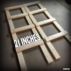 قفسه بندی DIY 2x4 برای گاراژ یا زیرزمین