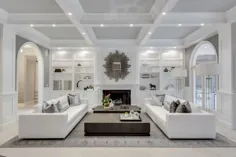 20 طراوت طراحی اتاق نشیمن سفید