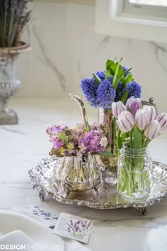 تزئین 20 دقیقه ای - گل آرایی زیبا و زیبا - کلبه فرانسوی