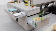 ایده های آشپزخانه و فضای آشپزخانه با صرفه جویی در فضای داخلی - آشپزخانه هوشمند 5 پوند