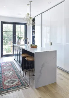 آشپزخانه انتقالی در Riverdale Toronto - designstrom