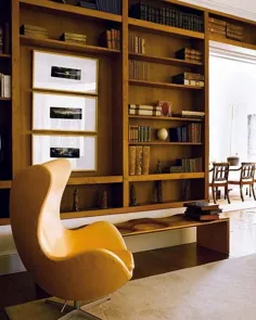 22 ایده زیبا برای طراحی کتابخانه خانگی برای اتاق های بزرگ و فضای کوچک