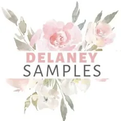 DELANEY ROSE Blush Pink Nursery Wall Decor Flowers Wall Decals |  اتسی