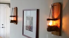 خاموش روشنایی شبکه!  چراغ روغن دیواری DIY و عملا برای مامان زیبا