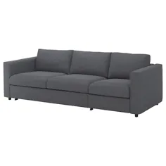 مبل راحتی خوابیده ، خاکستری متوسط ​​Gunnared ، ارتفاع تخت: 20 7/8 "- IKEA