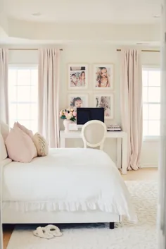 بررسی فرش Orian Seaborn: فرش اتاق خواب جدید مستر سفید من - رویای صورتی