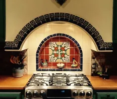 کاشی مکزیکی در آشپزخانه ها