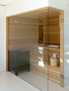 Design-Sauna aus Weißtanne |  KOERNER Saunamanufaktur