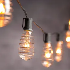 چراغهای رشته ای لامپ ادیسون در فضای داخلی / فضای باز مس کلیولند Vintage Lighting
