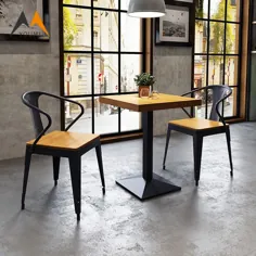 کارخانه تأمین کننده رستوران صندلی مدرن و صندلی کافه چوبی و میز